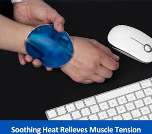 HAEZUR 6Pcs Reusable Hot and Cold Gel Ice Packs for Injuries | Compress Gel Ice Packs Hydration Pack