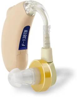 Balson F-138 Instant Fit Analogue Hearing Aid Machine - Powerful Sound, Reliable Design, Easy Volume Control BTE Hearing Aid