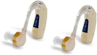 Balson F-137 Instant Fit Hearing Aid Machine for Old Age - Powerful Sound, Reliable Design, Easy Volume Control BTE Hearing Aid