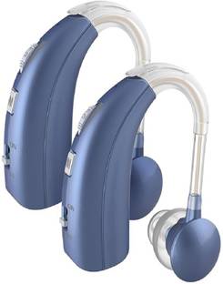 Fastwell F31 2 Unit For Both Ear Rechargeable hearing aid with Noise Cancelling, Nano Hearing Amplifier Assist Miracle Ear for Adults-Pair bte Hearing Aid