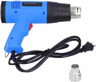 BALRAMA 400°C/600°C Electronic Heat Gun Adjustable Temperature Hot Air Blower Paint Drying Striping Hot Air Blower Industrial Use Paint Strippers Shirk Plastic Heater Hot Air Gun for Shrink Wrapping Packing, Stripping Paint, Thawing Frozen Water Pipes 1500 W Heat Gun