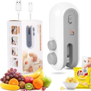 Dev Mini-Seal-Machine-2 in 1-USB-Rechargeable-Magnetic-Heat-Sealing & Cutting Hand Held Heat Sealer