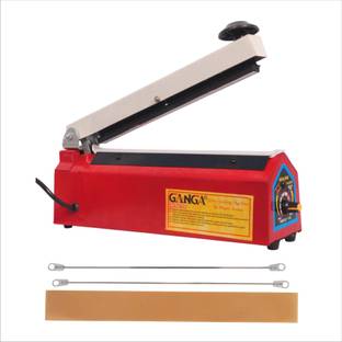 GANGA 8 inch Pouch Sealer, Pepsi Packing Machine, Poly Sealing Machine Hand Held Heat Sealer