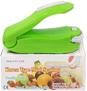 Teleshopping Plastic Mini Sealing Machine Plastic Bag Sealer Hand Held Heat Sealer