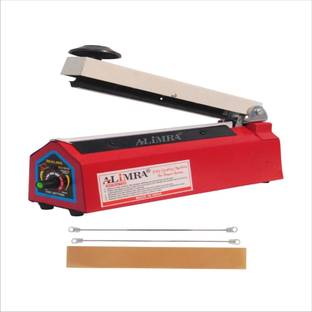 ALIMRA 8 inch Poly Sealing Machine, Pouch, Pepsi, Plastic Bag Packing Hand Held Heat Sealer