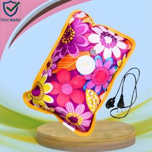 tick mark Electrical Heating pad Pain Relief, Period hot bag With Filled Gel 1 LMulticolor Heating Pad