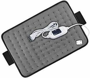 MCP Grey Velvet Orthopaedic Electric Heating Belt - Lower Back Heat Therapy Waist Wrap, Shoulder, Knee Wrap with 3 Temperature Settings for Pain Relief of Abdominal Stomach Lumbar Muscle Strain etc Heating Pad