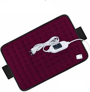 MCP Whine Velvet Orthopaedic Electric Heating Belt - Lower Back Heat Therapy Waist Wrap, Shoulder, Knee Wrap with 3 Temperature Settings for Pain Relief of Abdominal Stomach Lumbar Muscle Strain etc Heating Pad