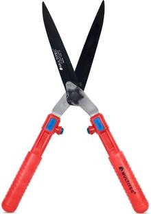 Multitec Heavy Duty With Sharp Blade, Spring Loaded Function & Comfortable Handle | PHS10 Plastic Handle Hedge Shear 10", Model No. PHS10 Hedge Shear