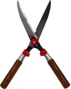 SAS INTERPRISES Hedge shear grass cutter wooden handle scissor Hedge Shear