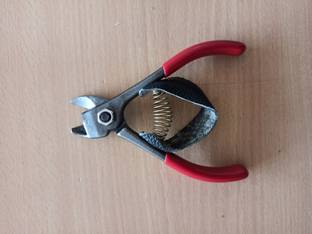 SUNYA 338040 Orange Shears Heavy Duty Garden Plant Scissor, Ideal For Bonsai Pruning Hedge Shear