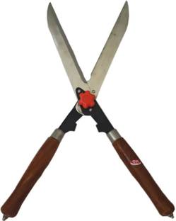 Gaintcloud Hedge Shears Cutter Comfort Grip Wooden GrassCutterwithWoodenHandle,HedgeShear,LawnCutter,GardenPruner,Kassi,TreeCutter Hedge Shear