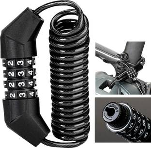 DAZZRIDE Stainless Steel Combination Lock For Helmet