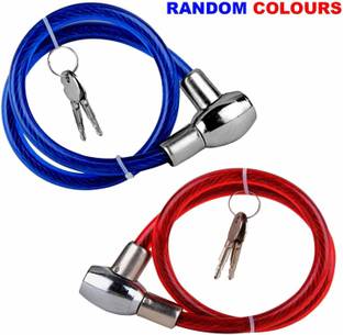 Biroller Silicone Cable Lock For Helmet