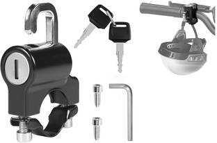 NSUSU Aluminium Key Lock For Helmet