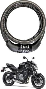 SHOOLIN Plastic, Steel Combination Lock For Helmet