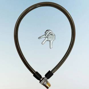 HINDSON Steel, Brass Cable Lock For Helmet