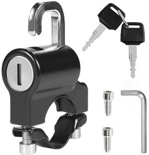 TWINZEN Aluminium, Stainless Steel Key Lock For Helmet