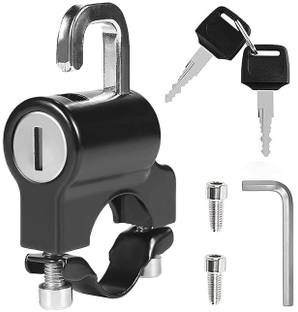 KGBTREADS Aluminium, Stainless Steel Key Lock For Helmet