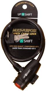 Upshift Stainless Steel Cable Lock For Helmet