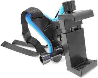 Omniversal Helmet Strap Camera Mount (Helmet Camera Mount Mobile Setup For MotoVlogging Helmet Mount