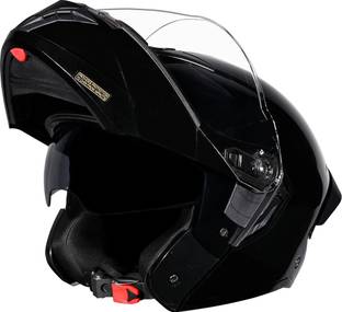 STUDDS Trooper Flip-up Full Face with Dual Visor Motorbike Helmet