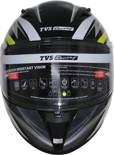 TVS Racing Dual Visor Motorbike Helmet
