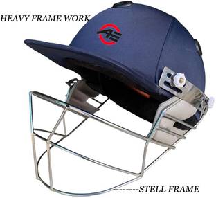 Aenox Cricket Full Size Navy Blue Practice Helmet for Men & Boys Cricket Helmet