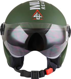 4U SUPREME ICON JET M.GREEN Motorbike Helmet