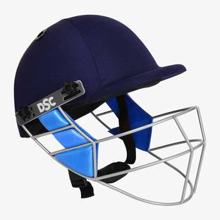 DSC Guard Cricket Helmet | Reliable Against Ball | Size: XX-Small (Navy) Cricket Helmet