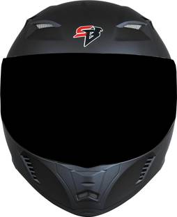 Steelbird Air SBA-20 ISS HI-QUALITY FLIP UP GLOSSY BLACK 600MM SIZE LARGE WITH EXTRA VISOR Motorbike Helmet