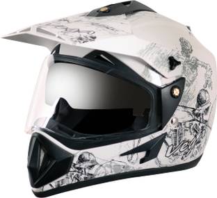 VEGA Off Road D/V Sketch Motorbike Helmet