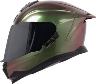 Steelbird SBH-57 Fighter ISI and DOT Certified Full Face Helmet for Men and Women Motorbike Helmet