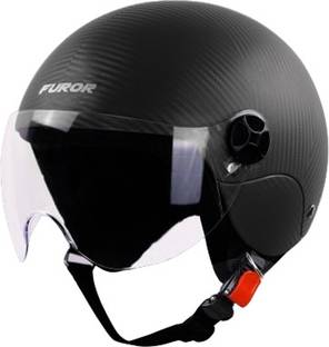 Steelbird SBH-16 Furor ISI Certified Open Face Helmet Motorbike Helmet