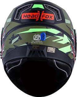 HEADFOX N2 Air 7 Smart Bluetooth Music |Calls | GPS | Waterproof | Voice Asst. Winner DV Motorbike Helmet