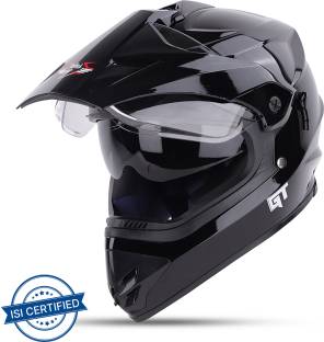 Steelbird Off Road GT ISI Certified Motocross for Men with Inner Sun Shield Motorbike Helmet