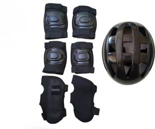 SPO Zone Protective Kit For Skating Runing Protection Kit Junior 4 in 1 Protective Kit Cycling Guard Combo