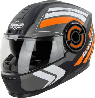 Steelbird Vanguard ISI Certified Full Face Graphic Helmet for Men with Inner Sun Shield Motorbike Helmet