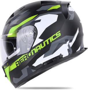 IGNYTE IGN-7 CAMO ISI/DOT Certified Full Face Helmet Motorbike Helmet