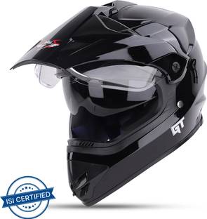 Steelbird Off Road GT ISI Certified Motocross for Men with Inner Sun Shield Motorbike Helmet