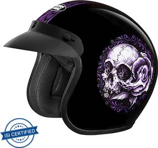 STUDDS JETSTAR CLASSIC D8 OPEN FACE BUILT FOR SPEED Motorbike Helmet