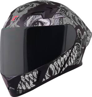 Steelbird SBA-20 Draco ISI Certified Flip-Up Helmet for Men and Women Motorbike Helmet