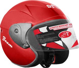 stiss red Nano Helmet Motorsports Helmet