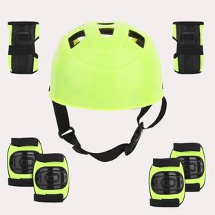 SPEEDFOX Kids Safety helmet Set Kit for 4-12 Yrs Skating kit & Cycling kit stylish color Skating Kit