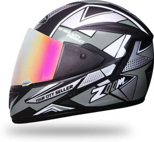stiss Full Face Motorbike Helmet With Silicon Unbreakable Glass Motorbike Helmet