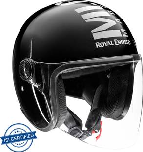 ROYAL ENFIELD Open Face MLG with Visor ISI Certified Motorbike Helmet