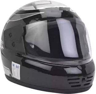DOZIT _ SLIVER KIMI FULL FACE HELMAT WITH ISI CERTIFIED ( NO HELMAT NO RIDE ) Motorbike Helmet