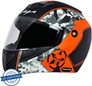 VEGA Crux Dx Camoflage Motorbike Helmet
