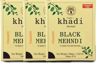 vagad's khadi Herbal BLACK Mehndi