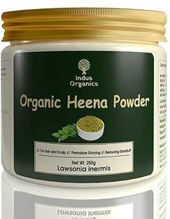 Indus Organics 100% Pure & Natural Herbal Heena/Henna Powder, Mehandi for Hair